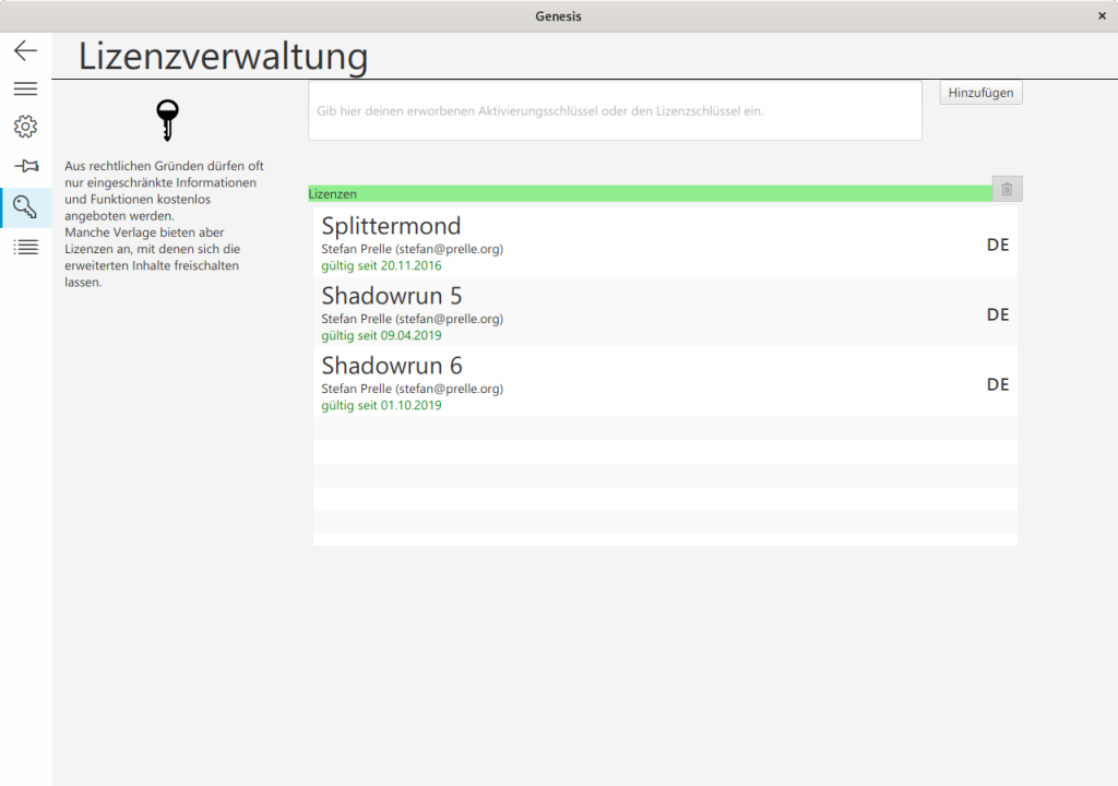 Shadowrun 6 – RPGFramework – A roleplaying toolset